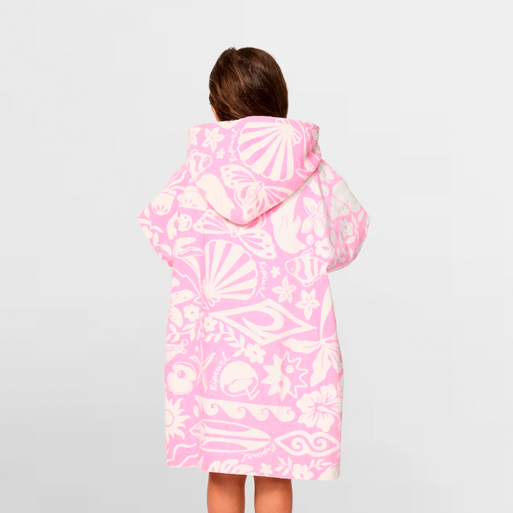 RIP CURL PONCHO LG. MIXD SNAP CTTN HOODED - 00AJTO 0020