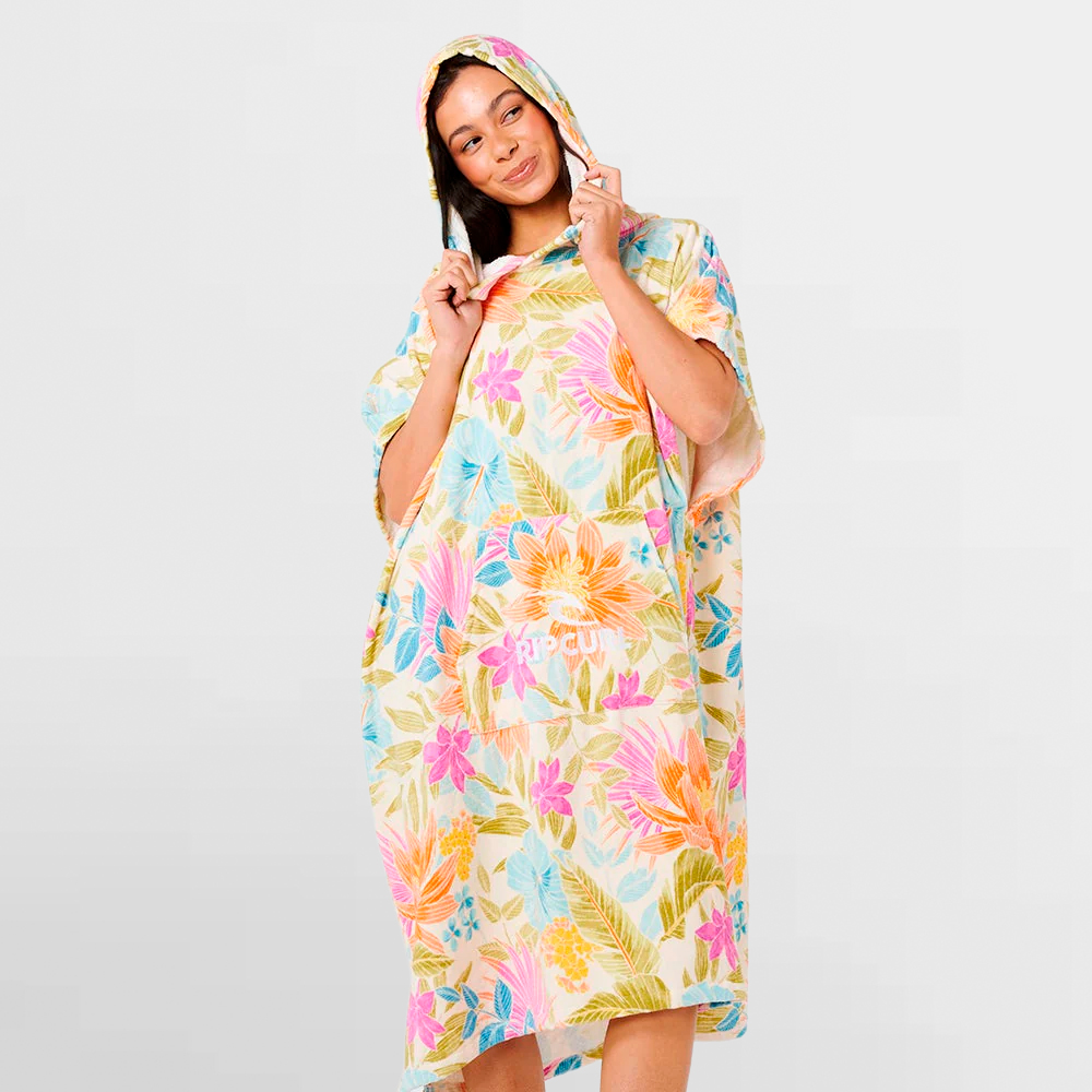 RIP CURL PONCHO W.  MIXED HOODED TOWEL - 00VWTO 3282