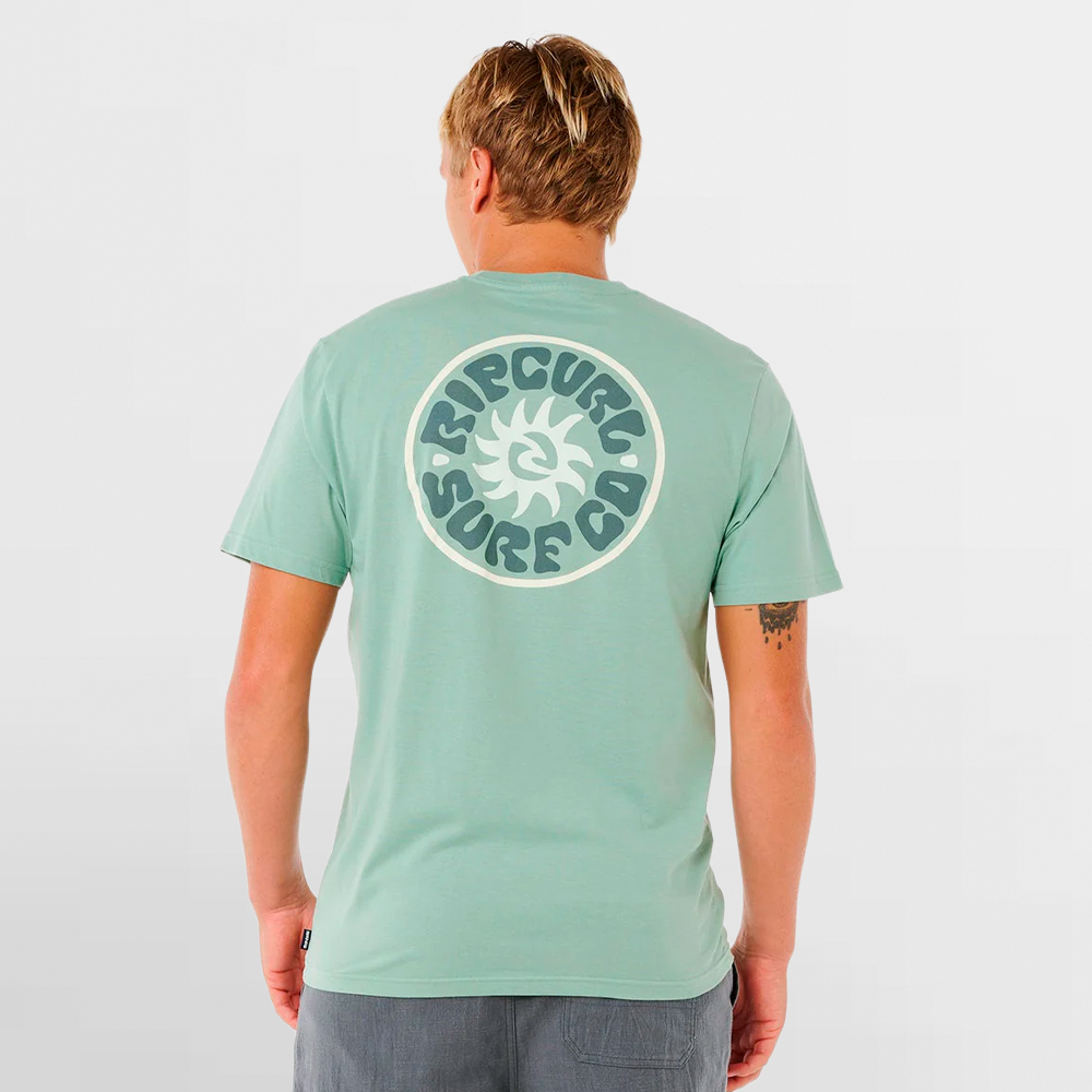 RIP CURL CAMISETA PACIFIC RINSE CIRCLE TEE - 0XDMTE 3237