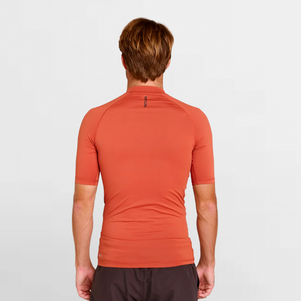 RIP CURL LYCRA STREAMLINE UPF S/S RASH - 172MRV 8643