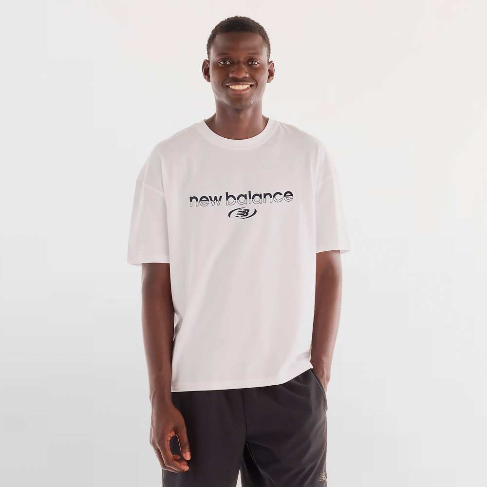 NEW BALANCE CAMISETA TRACKSIDE T-SHIRT - MT6279IZ WT