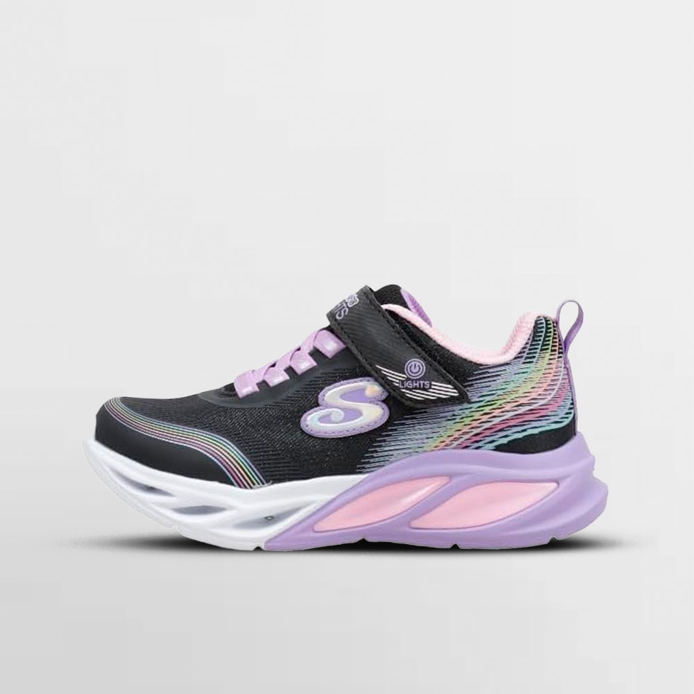 SKECHERS CALZADO COSMIC GLOW PS - 303709L BKMT