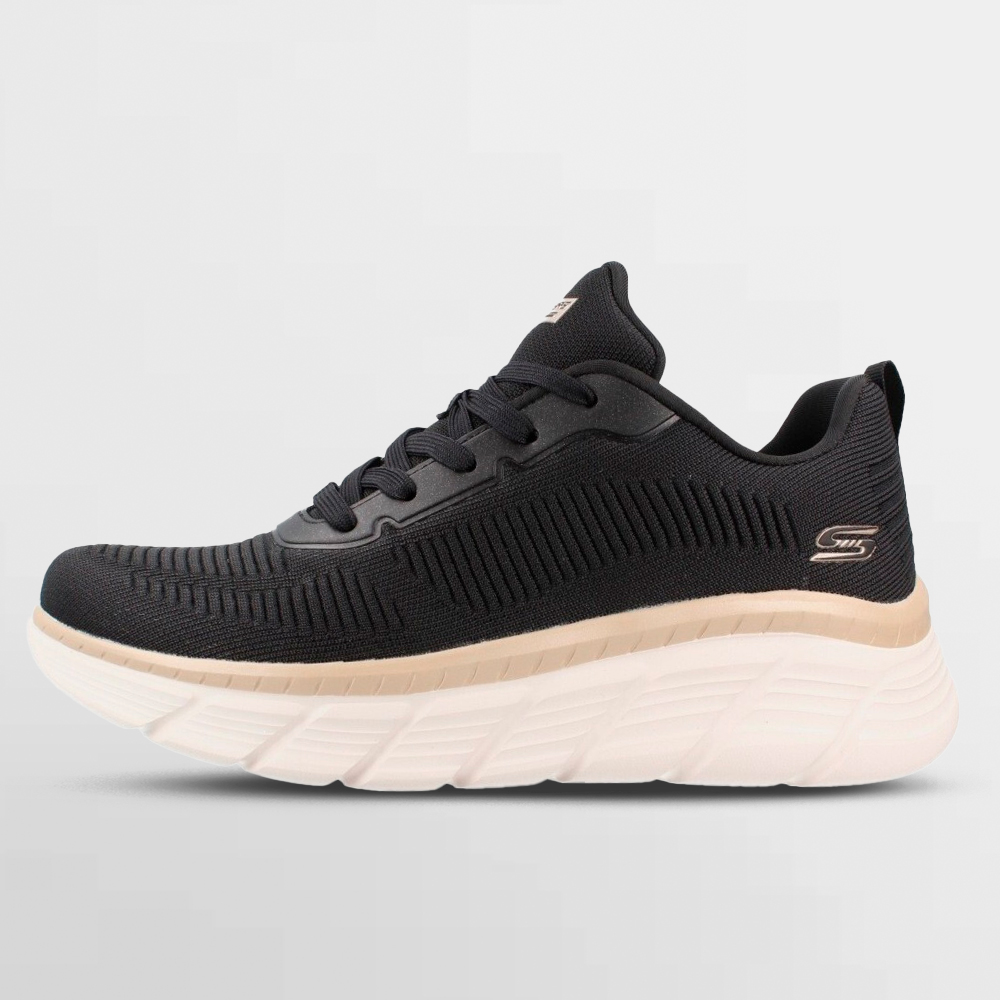SKECHERS CALZADO W. BOBS SPORT B FLEX HI - 117385 BKGD