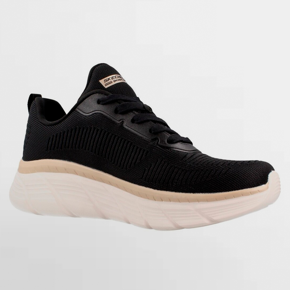 SKECHERS CALZADO W. BOBS SPORT B FLEX HI - 117385 BKGD