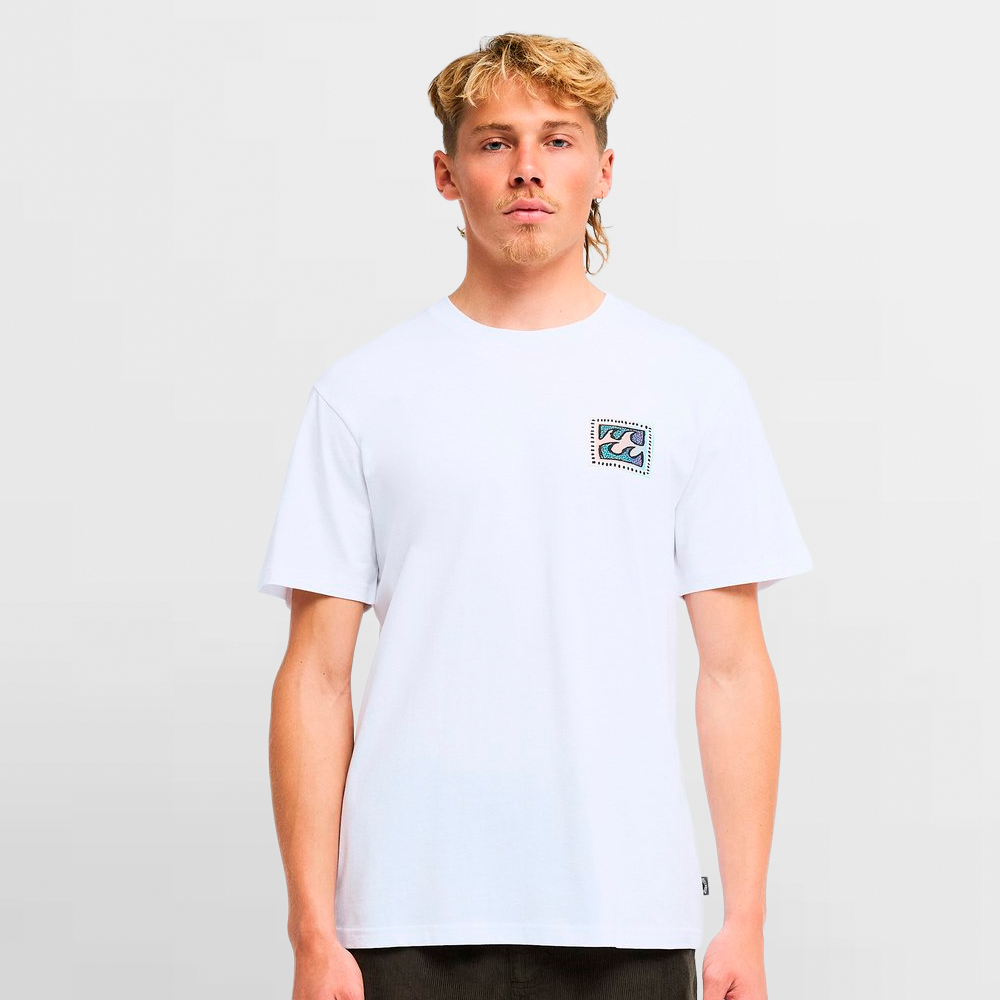 BILLABONG CAMISETA CRAYON WAVE SS - EBYZT00605 WHT