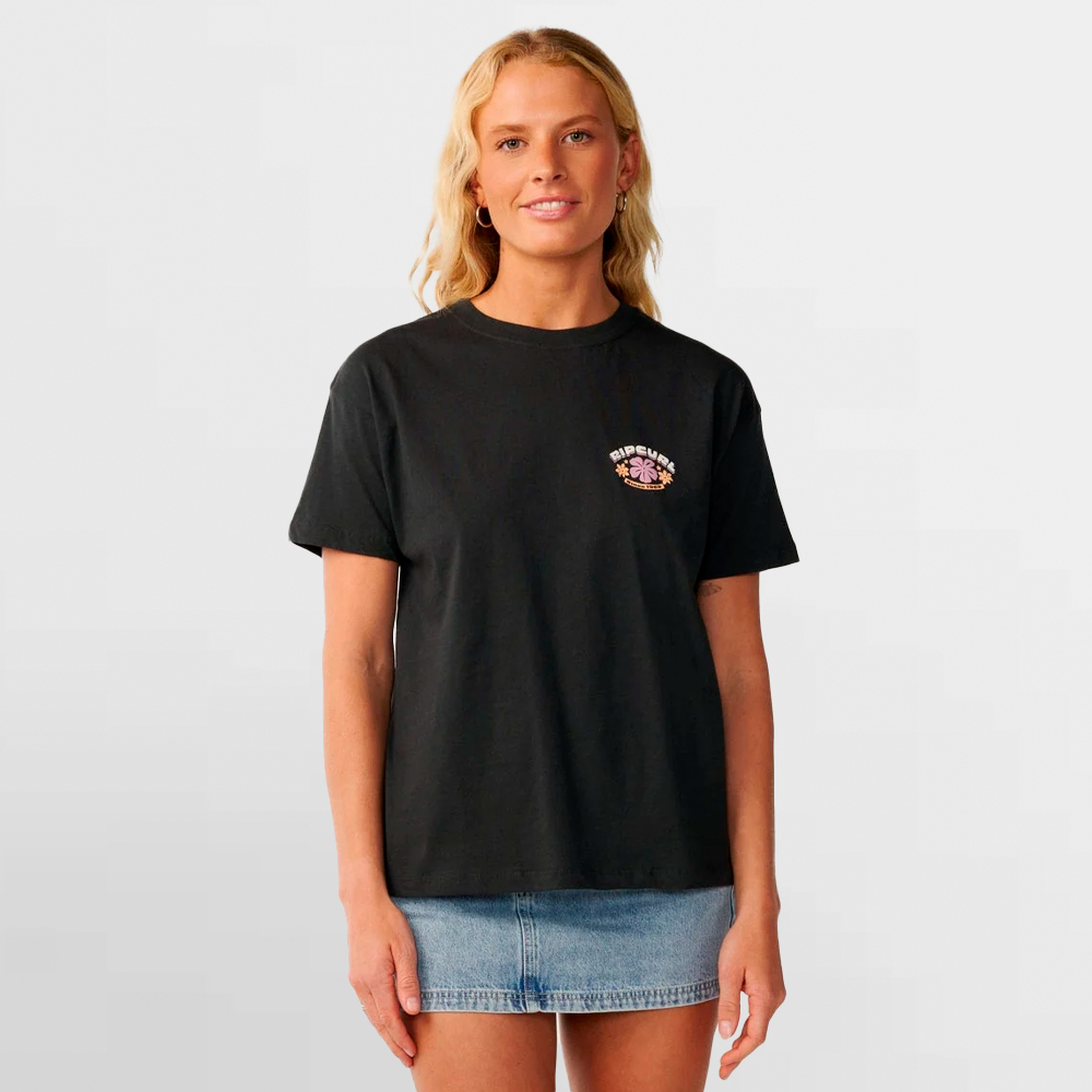 RIP CURL CAMISETA W. PARTY WAVE ART TEE RELAXED - 0Q6WTE 8264