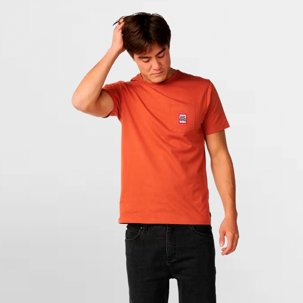RIP CURL CAMISETA STREAMLINE POCKET BADGE TEE - 13TMTE 8643