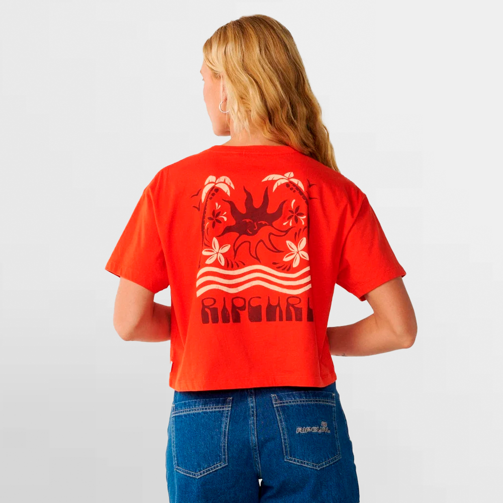 RIP CURL CAMISETA W. SWELL CROP TEE - 0P7WTE 0040