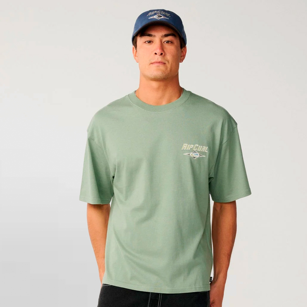 RIP CURL CAMISETA HERITAGE ICON TEE - 12FMTE 3396
