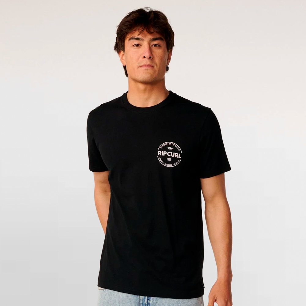 RIP CURL CAMISETA STAPLE TEE - 12RMTE 0090