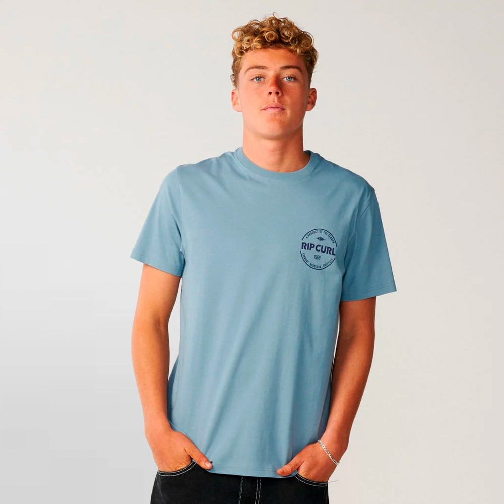 RIP CURL CAMISETA STAPLE TEE - 12RMTE 8545