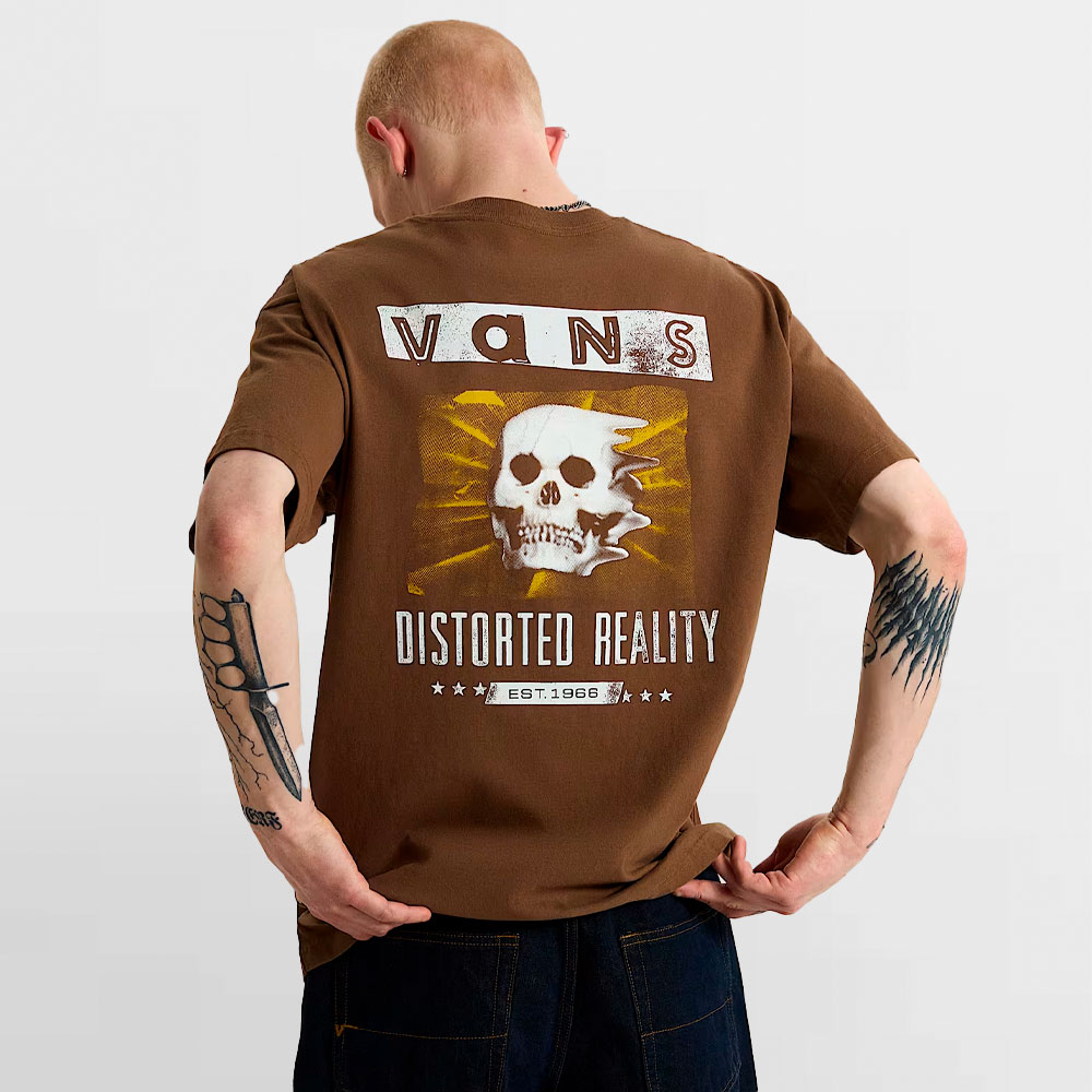 VANS CAMISETA DISTORTED REALITY SS TEE - VN0010FQFST