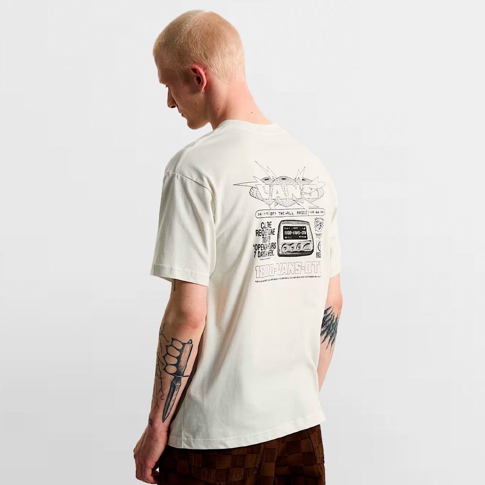 VANS CAMISETA HOTLINE RADIO SS TEE - VN0010FWFS8