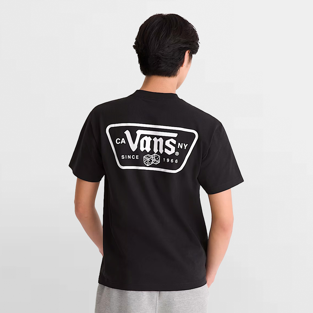 VANS CAMISETA KNU PATCH SS TEE - VN000WU8BLK
