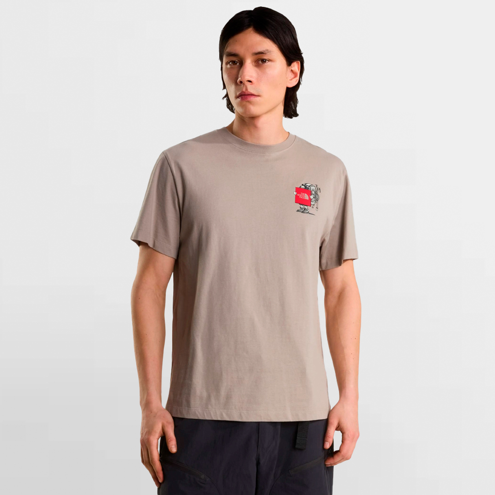 THE NORTH FACE CAMISETA GEAR UP GET OUT RLX SS - NF0A8JB42MB