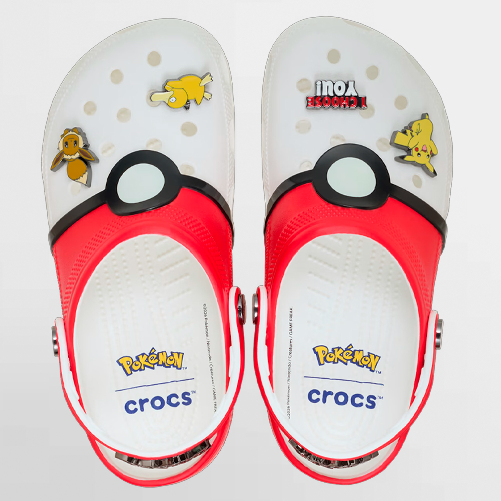 CROCS ZUECO POKEMON POKE BALL - 212064