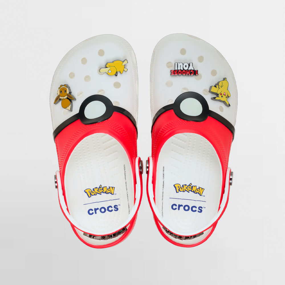 CROCS ZUECO POKEMON POKE BALL PS/GS - 213596