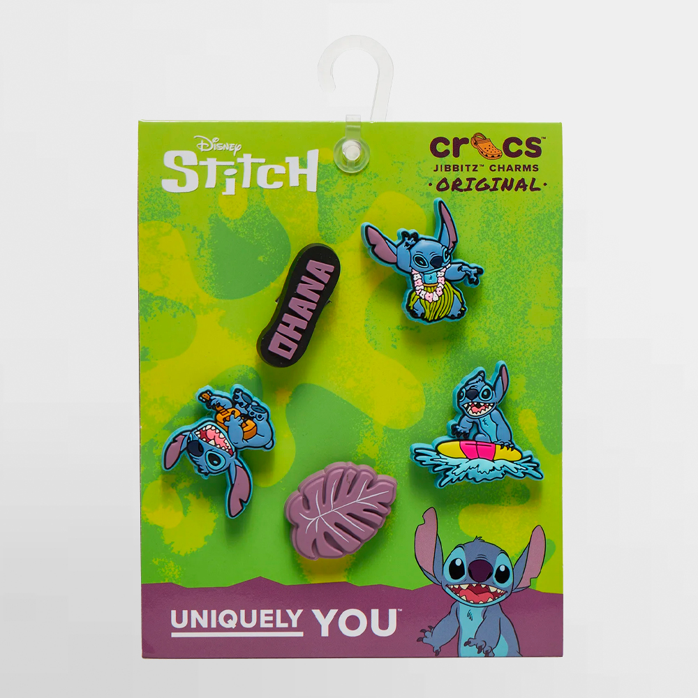 CROCS PIN PACK 5 STITCH TROPICAL - 10012920