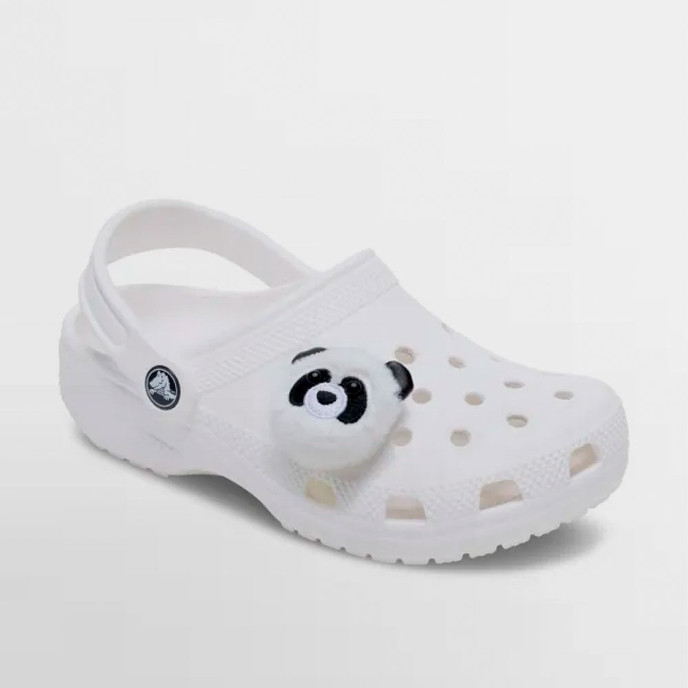 CROCS PIN PANDA PLUSHY PUFF BALL - 10019144