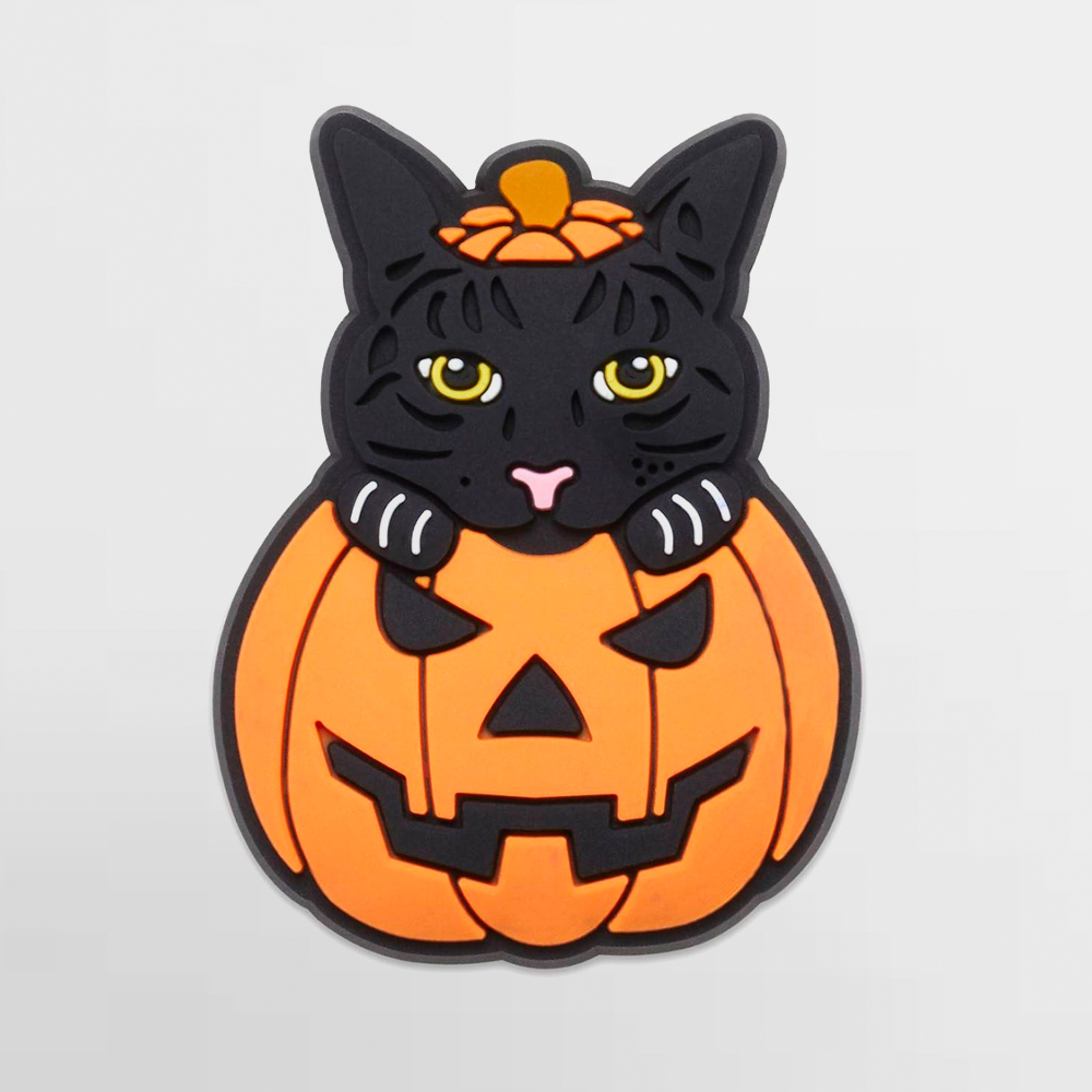CROCS PIN HALLOWEEN KITTY - 10012575