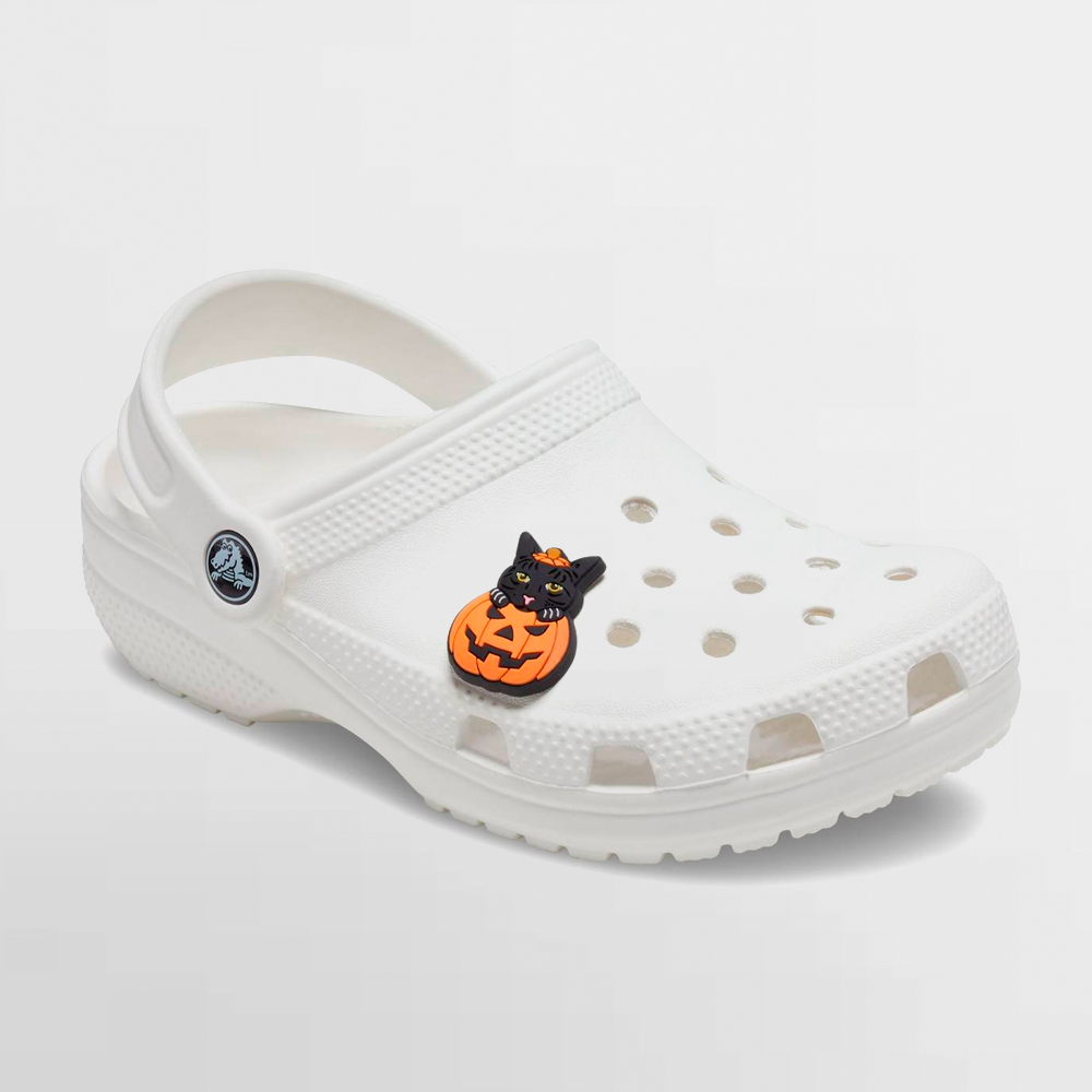 CROCS PIN HALLOWEEN KITTY - 10012575