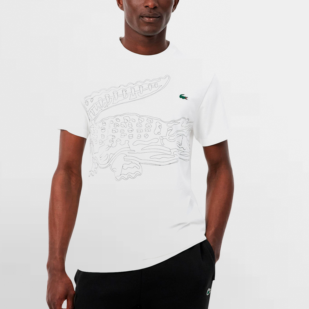LACOSTE CAMISETA XXL LOGO PRINT - TH6682 AU8