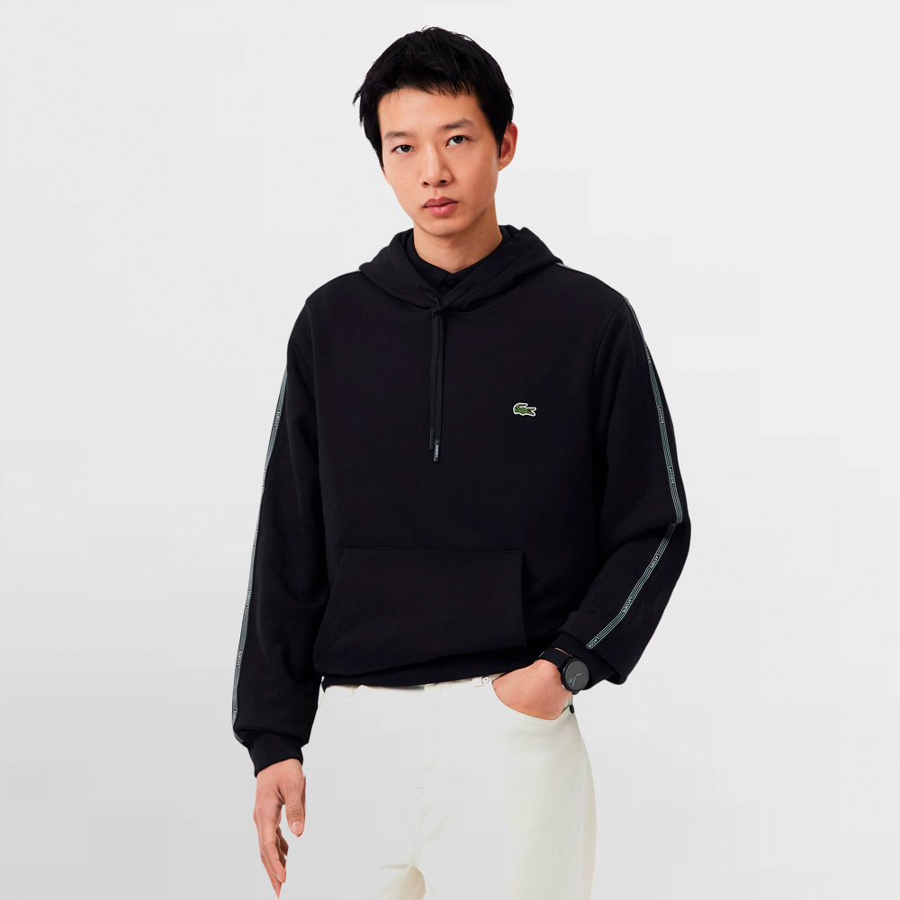LACOSTE CANGURO STRIPE BAND HOODIE - SH0884 031