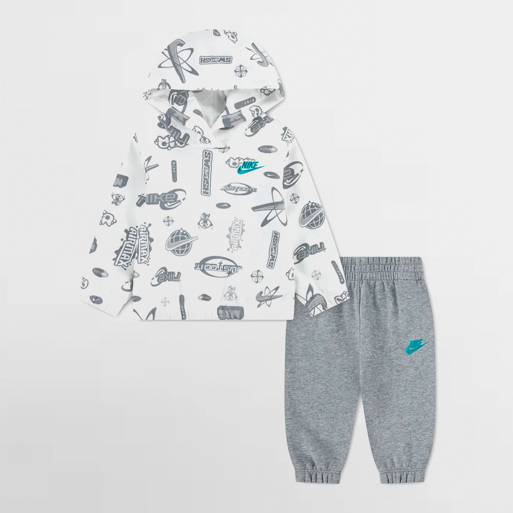 NIKE CHANDAL LK. NSW BRAND A AOP FLC - 86P203 042