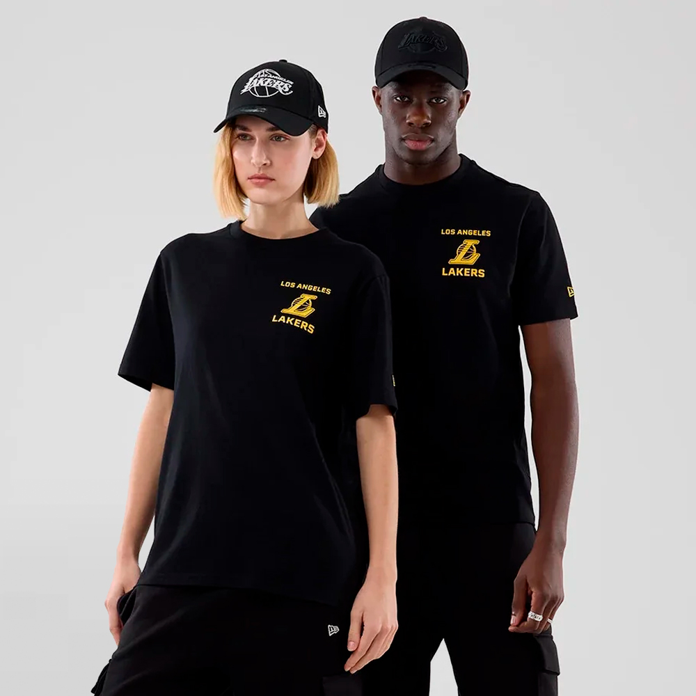 NEW ERA CAMISETA COURT GRAPHC REG TEE ( LAKERS ) - 60897466