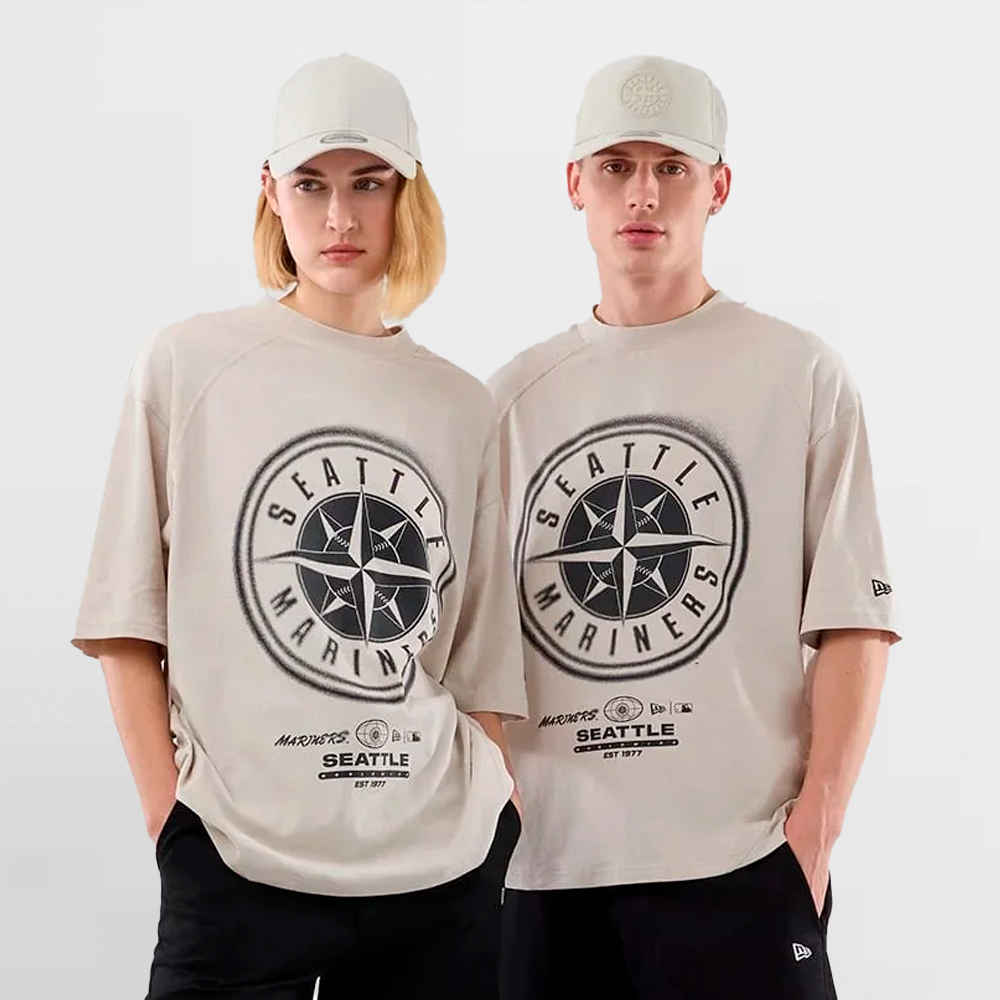 NEW ERA CAMISETA BOXY GRAPHIC TEE ( SEATTLE ) - 60897442