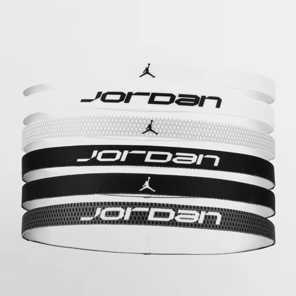 NIKE CINTA JORDAN ELASTIC SPORT HEADBANDS 6 PK - J.101.1996.036