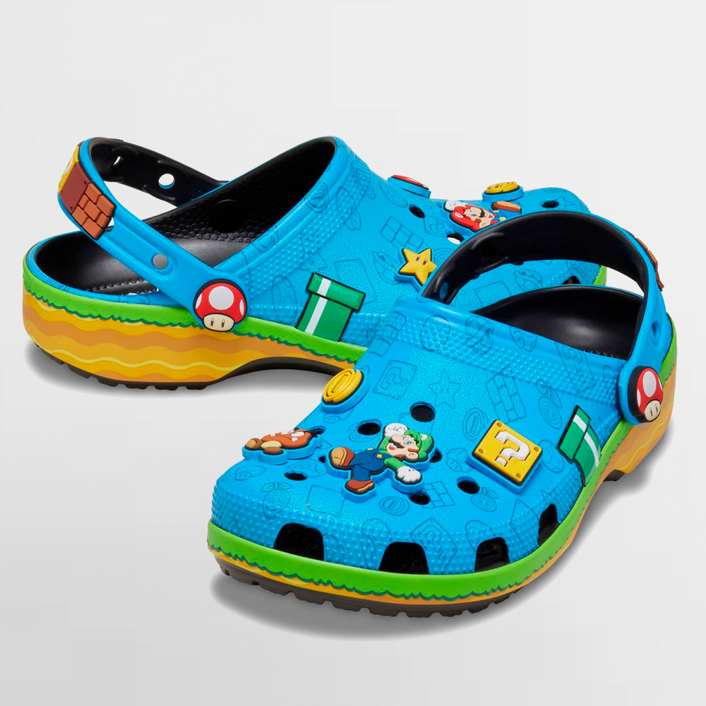 CROCS ZUECO SUPER MARIO CORE CLASSIC (90H) - 212138