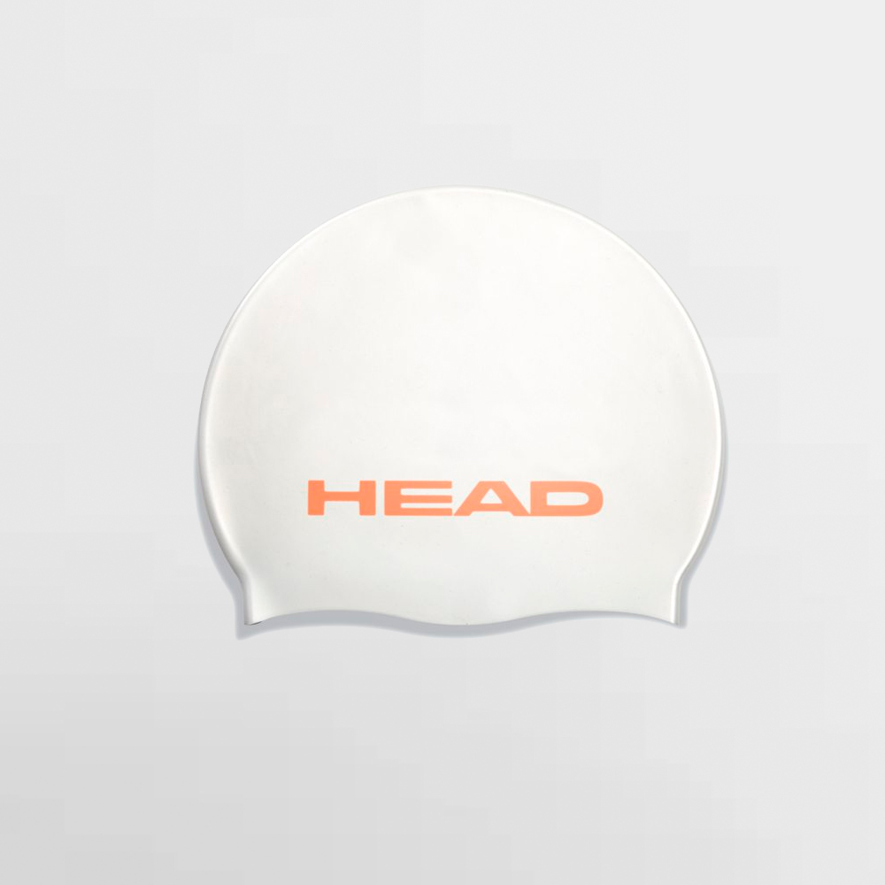 HEAD GORRO PISCINA SILICONE FLAT SINGLE COLOR - 455005 WH